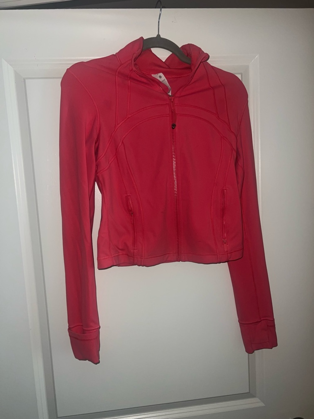Pink Lululemon jacket & pant